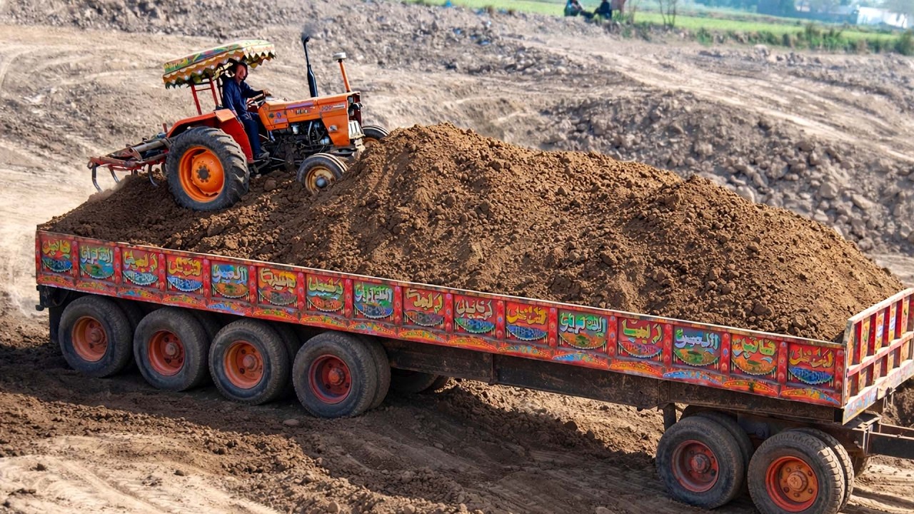Insane Tractor Loading Skills You Need to See! 🚜🔥