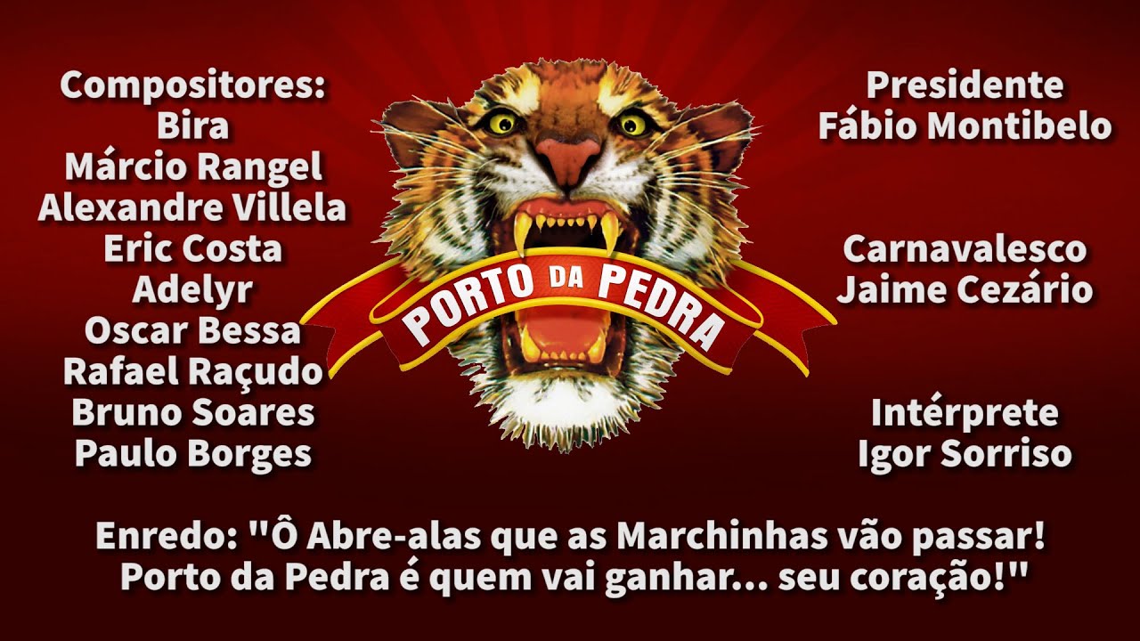 Porto da Pedra 2017 - Samba CAMPEÃO | Parceria de Bira