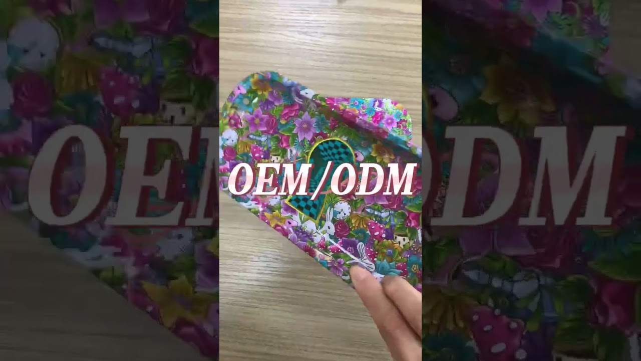 Custom Metal Weed Rolling Tray With Magnetic Cover