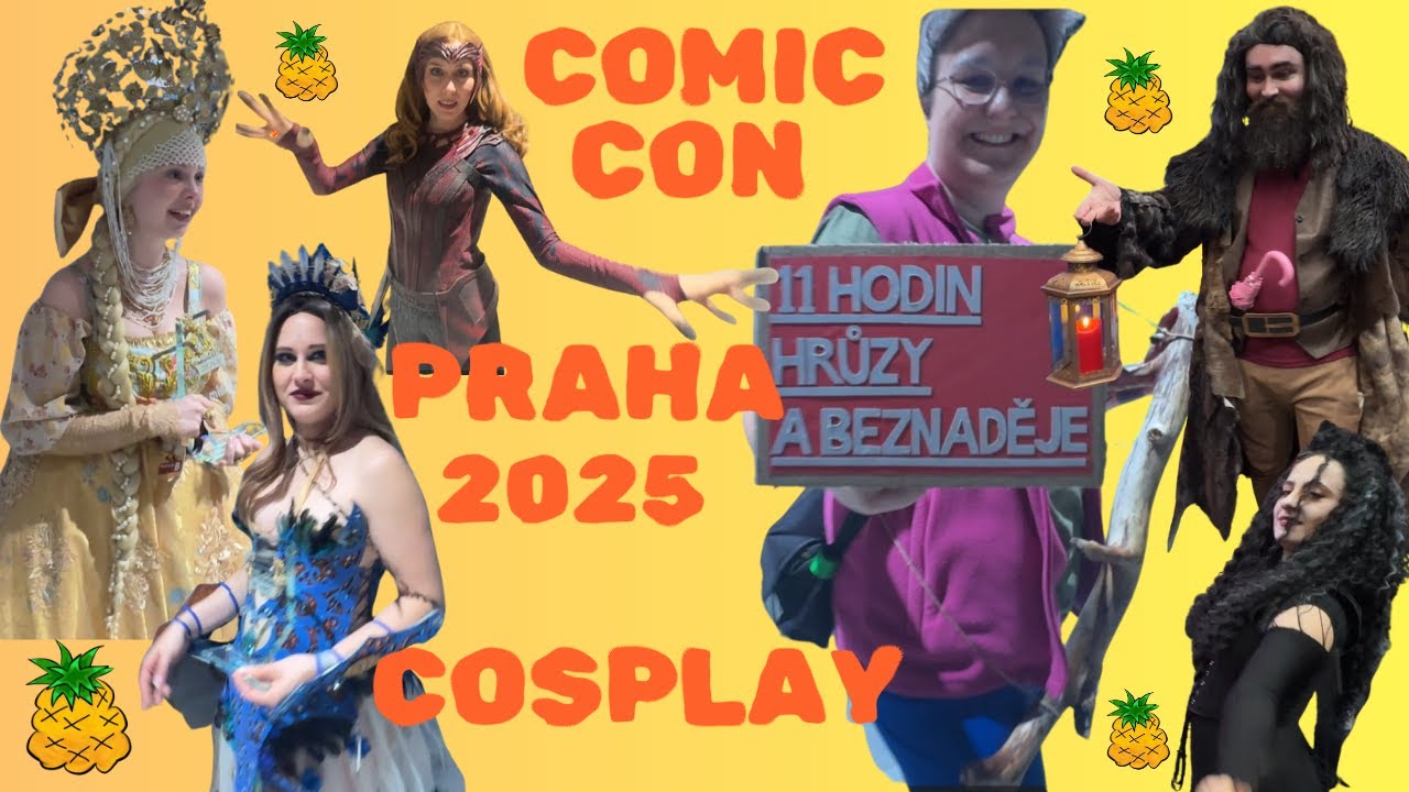 COMIC CON PRAHA - Cosplay 2025