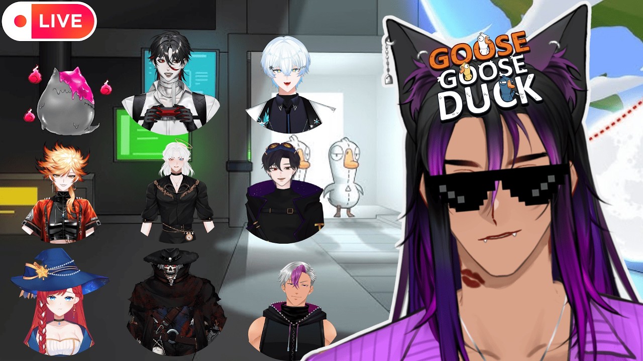 【🔴GOOSE GOOSE DUCK】เป็ดพิเศษวันความรัก  #dadvil_live