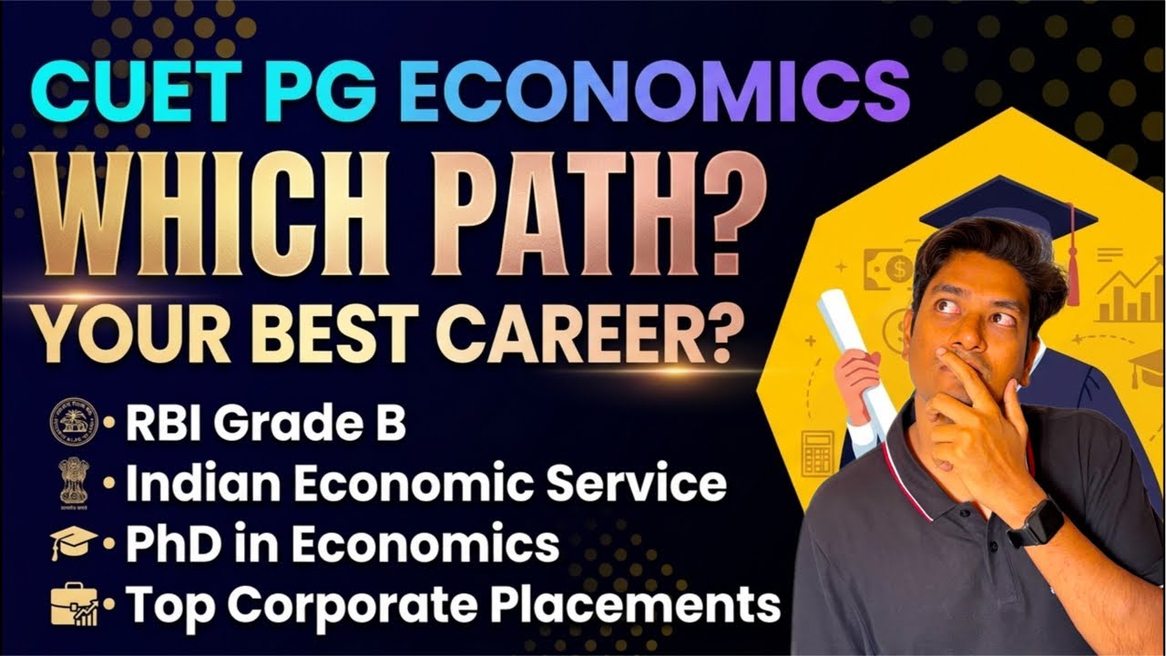After CUET PG ECONOMICS? Best Career in 2027-28 for you || Why not Placement only?