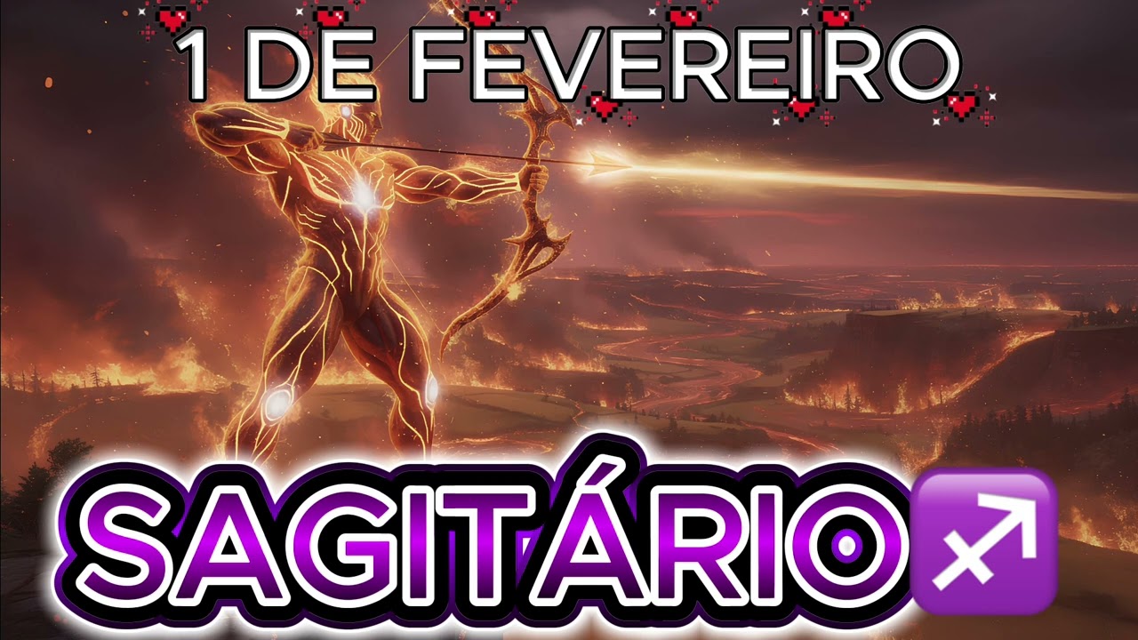 ♐✨SAGITÁRIO 1 de fevereiro 2026: Virada de Chave no Amor, Trabalho e Dinheiro