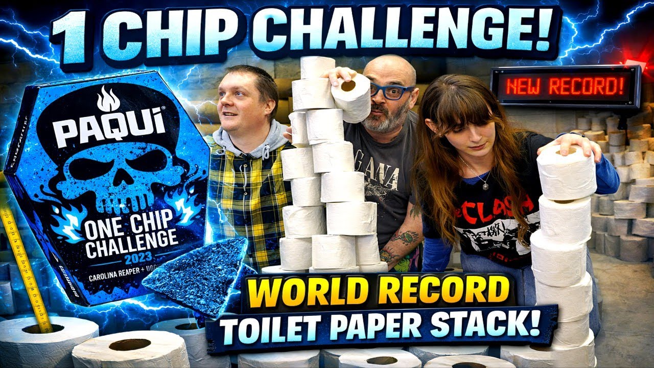 Extreme Chip Challenge Gone Wrong + World Record Attempt!