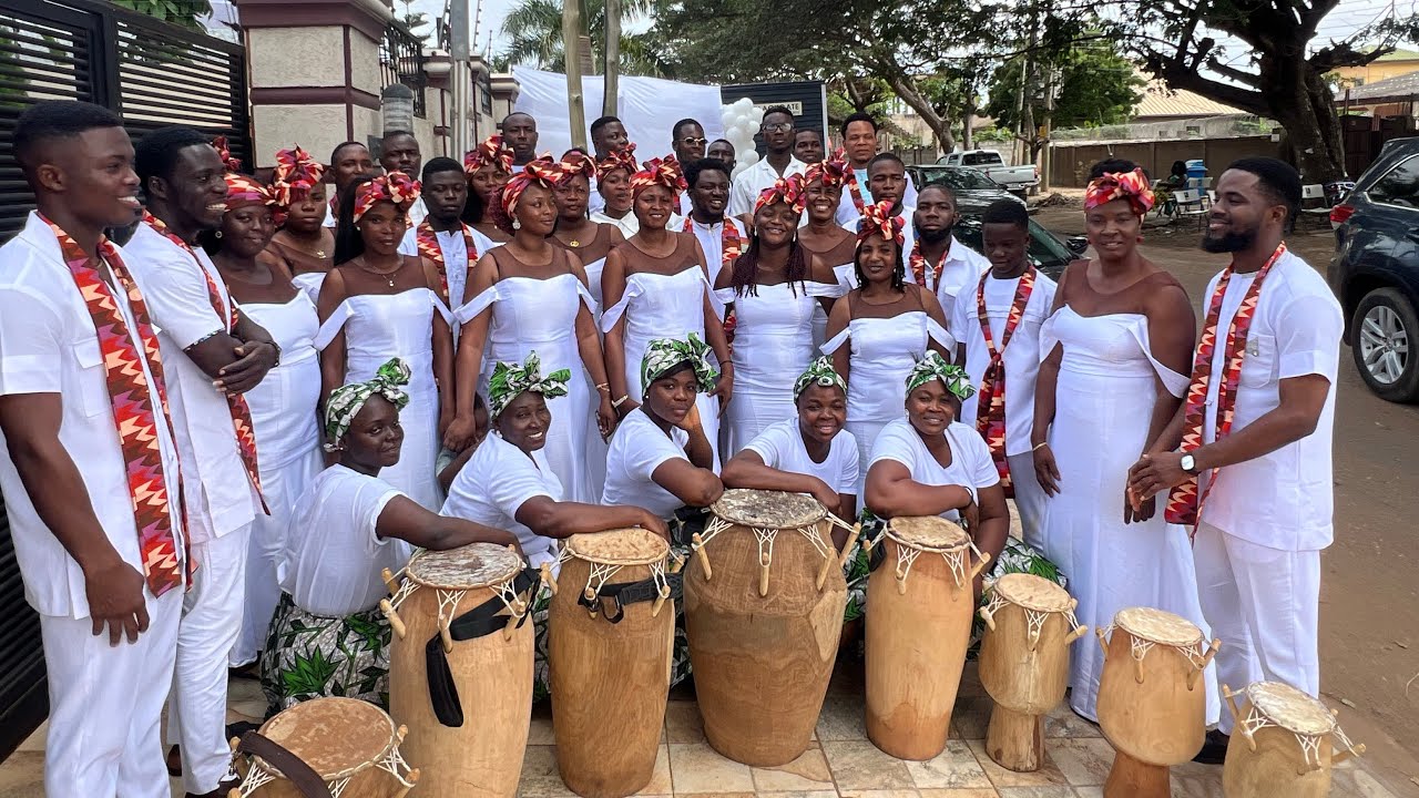 Best borborbor performance by Efadzinam Borborbor Band ( 0594122321☎️) keeping the culture alive 🩵