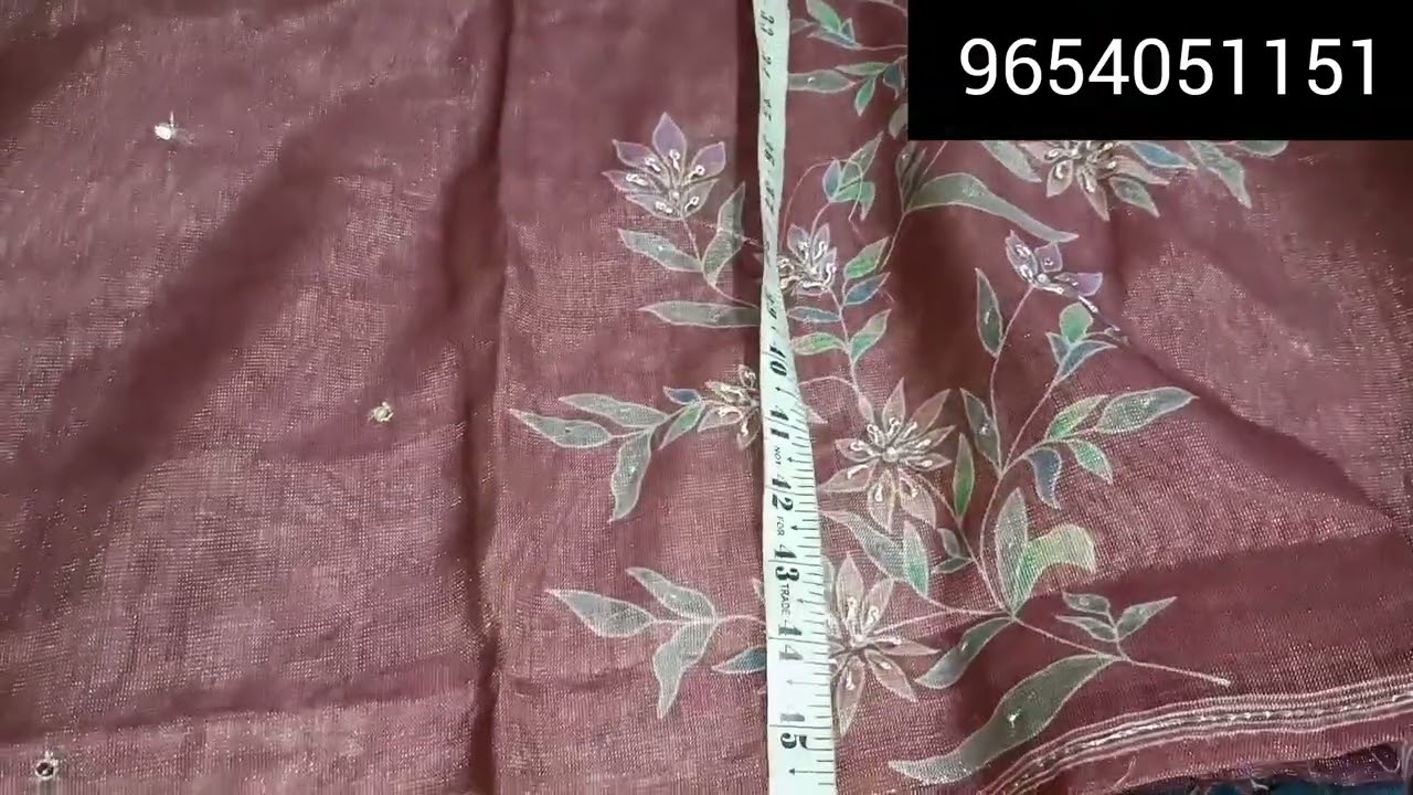 खादी लीलन के डिजाइनर सूट 🌹🌹💐आ गए है order no 9654051151
