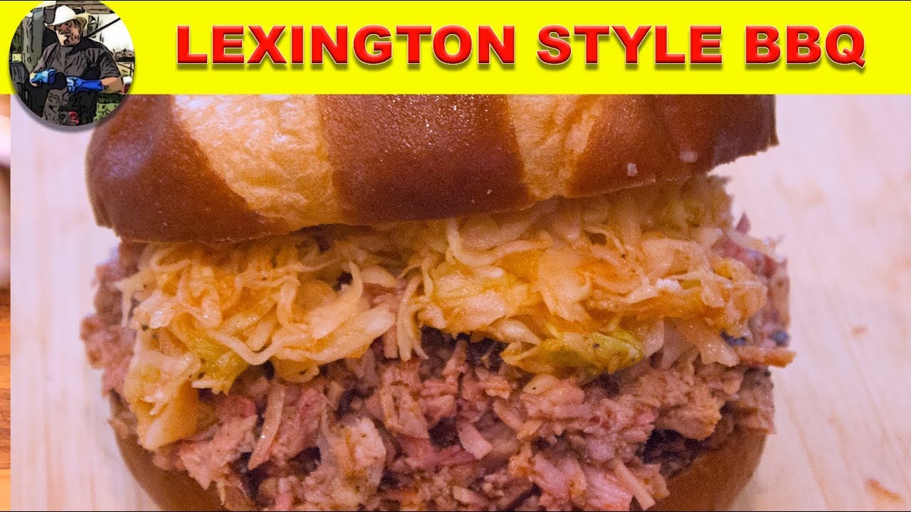 Lexington Style BBQ Pork Shoulder And Red Slaw