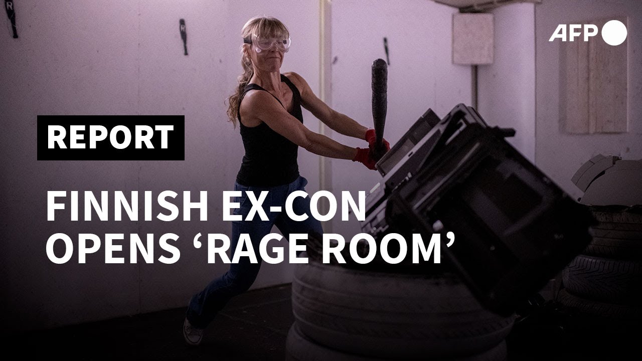 Finnish ex-con opens 'rage room' to repay society | AFP
