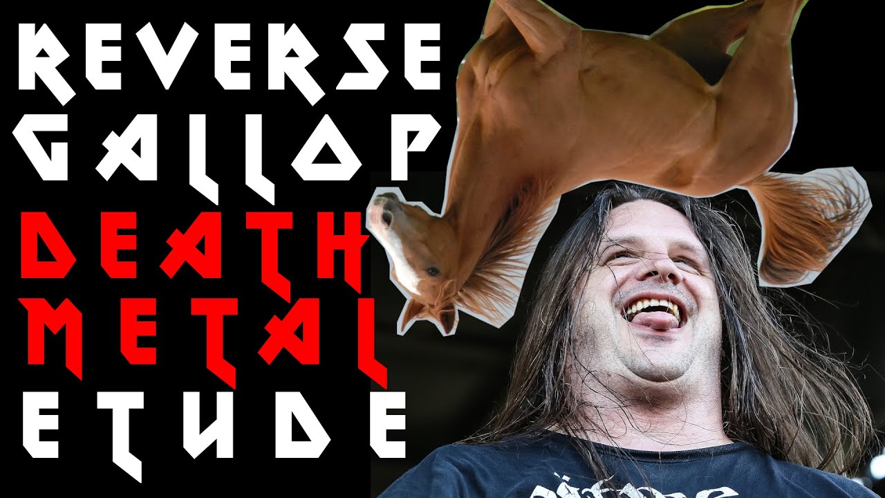 Death Metal Guitar Etude Reverse Gallop Rhythm
