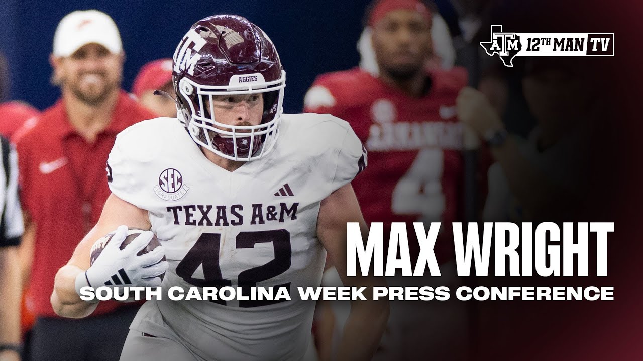 South Carolina Weekly Press Conference: Max Wright