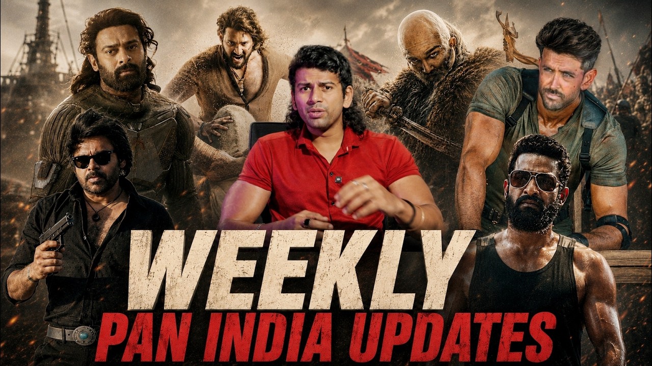 WEEKLY PAN INDIA UPDATES 🔥 | Varanasi, Kalki 2, RAAKA, NTR Dragon, Jailer 2, Spirit, OG2 Latest News