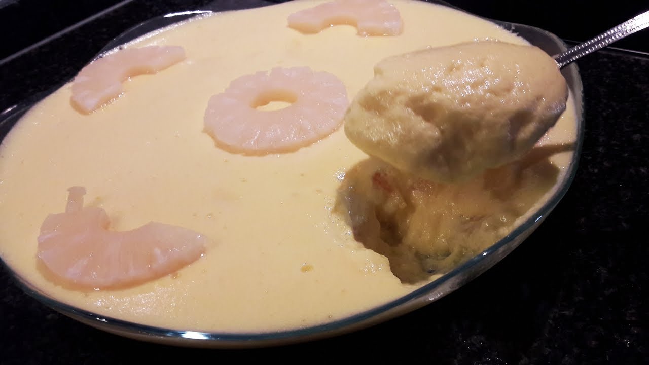 Receita de Mousse de Ananás | Fácil e Muito Boa!