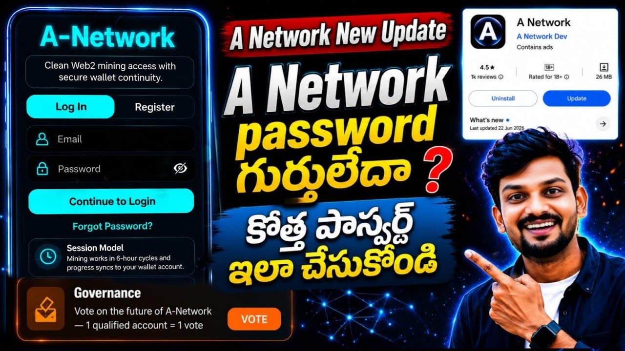 A Network Latest New Update | how to Forgot Password A Network 