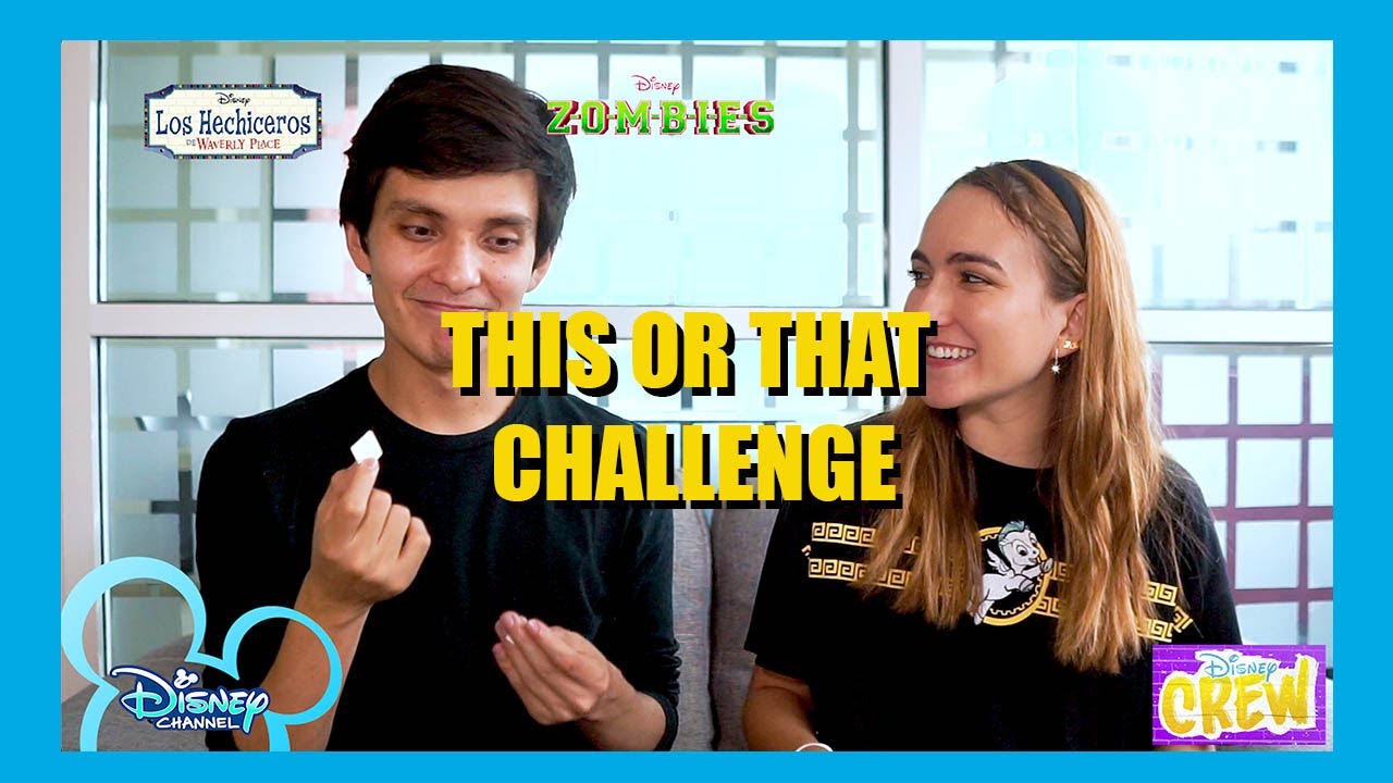 THIS OR THAT - DISNEY CHANNEL CHALLENGE FT PETER RDZ - Zamy Baumüller 