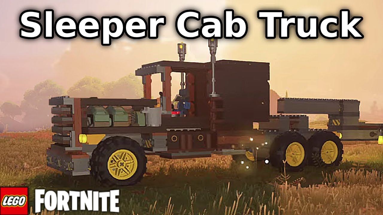 Tutorial - Sleeper Cab Truck | LEGO Fortnite