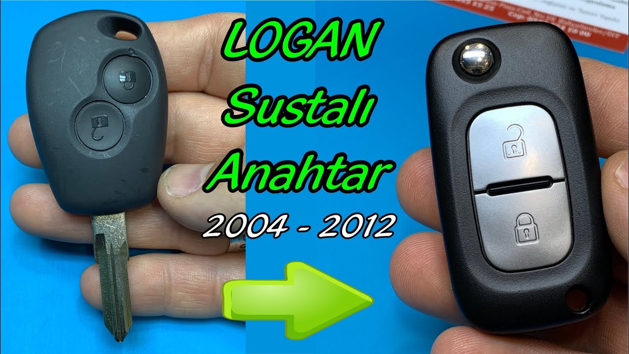 DACIA LOGAN SUSTALI KATLANIR ANAHTAR YAPIMI | Çoğaltma Kodlama Kopyalama