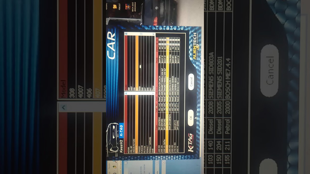 LIRE ECU SIEMENS SID 803 A KTAG