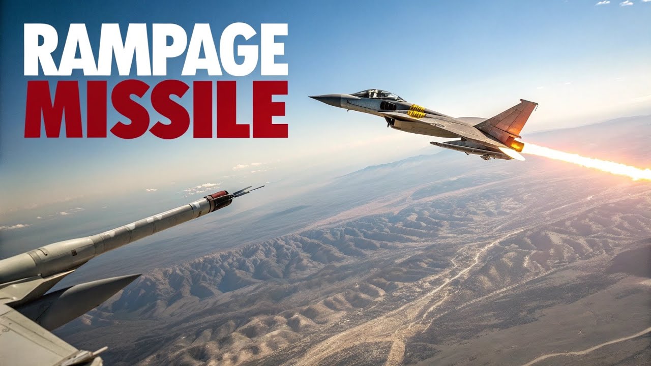 RAMPAGE Missile Israel’s Deadly Long-Range Strike Weapon