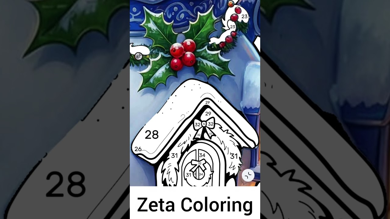 Digital mandala colouring viral video | Zeta Coloring pages | Satisfying Digital painting 