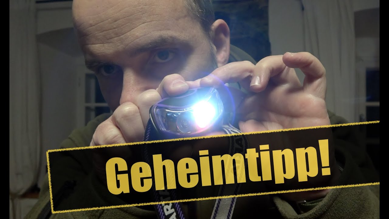 Günstiger Geheimtipp: Varta Kopflampe?  | Blackout Lampe