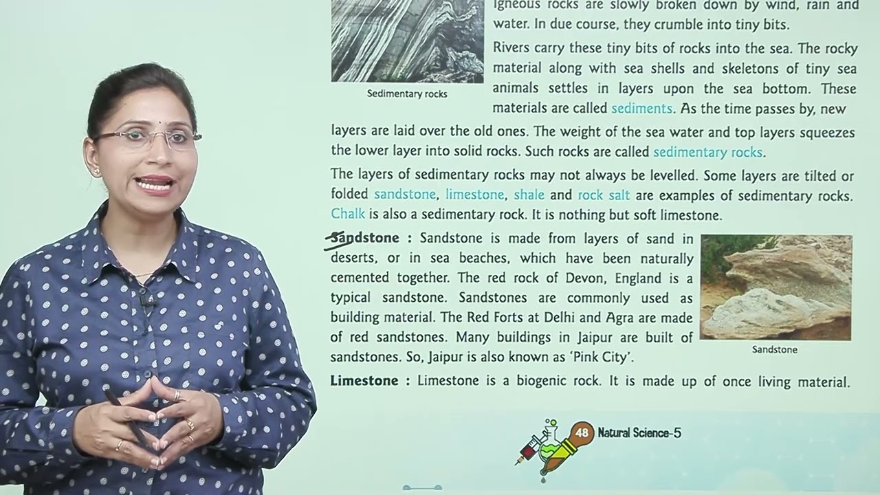 Ch 7 | Lavendar Books | Science | Class 05 | Minerals and Rocks | For children