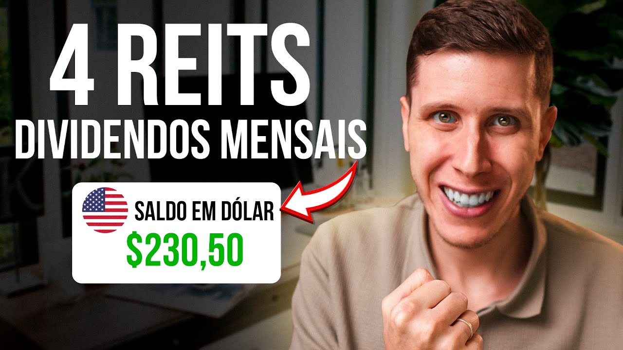 TOP REITs que pagam dividendos todos OS MESES! (2024)