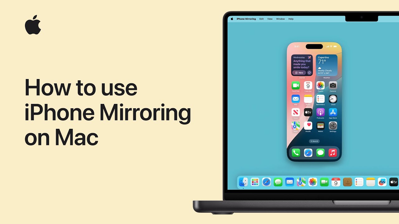 How to use iPhone Mirroring on Mac | Apple Support