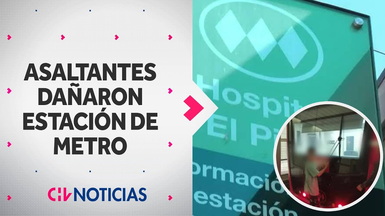 Menores de edad CAUSARON GRAVE DAÑO a estación del Metro: Eran seguidos por posibles robos