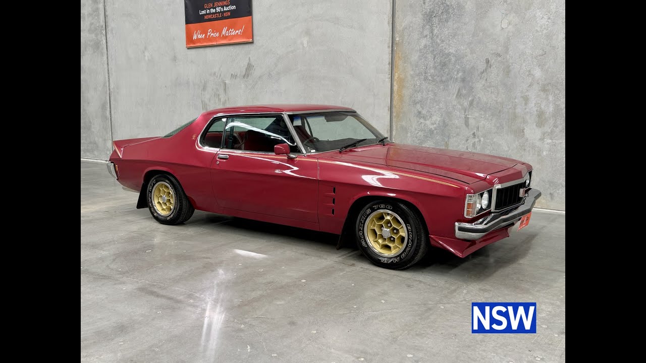 1976 Holden HX LE Monaro V8 308 5.0L Auto Coupe