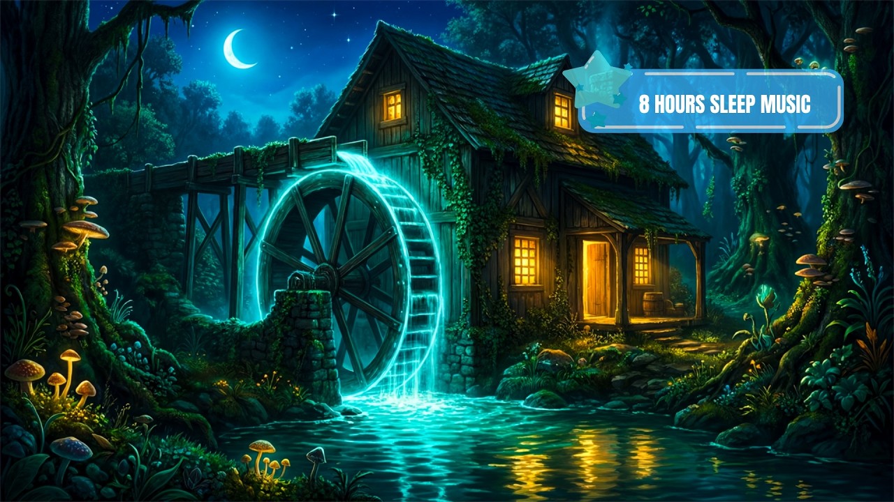 Fall Into Restful Sleep Fast • Soothing Night Music for Anxiety & Insomnia Relief  No Ads