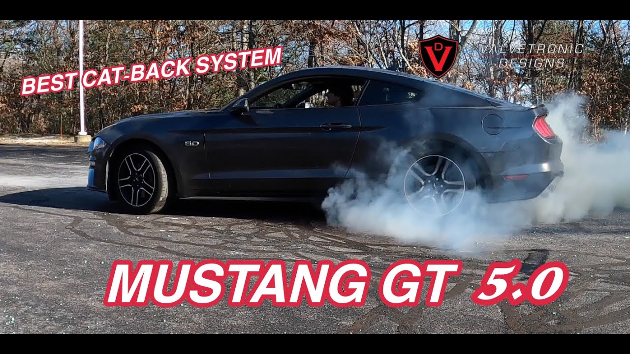 Mustang GT S550 with Valvetronic Designs Exhaust