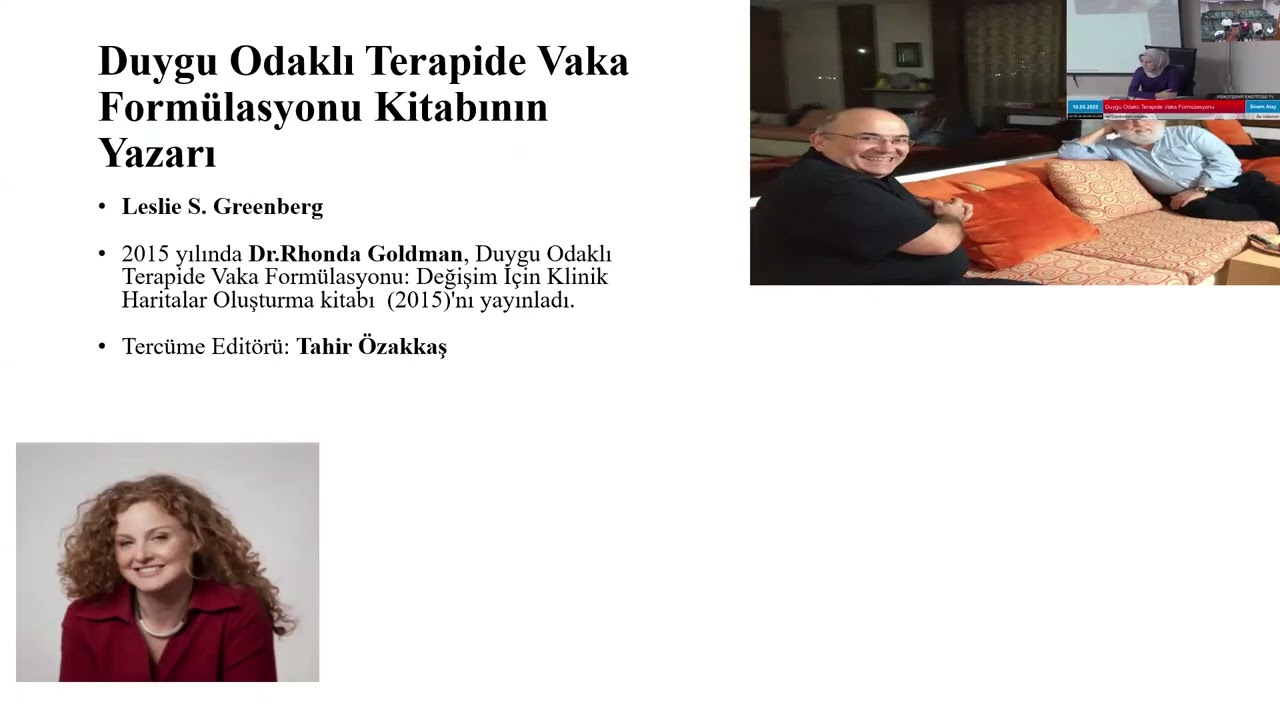 Uzm. Kl. Psk. Sinem Atay -  Duygu Odaklı Terapide Vaka Formülasyonu