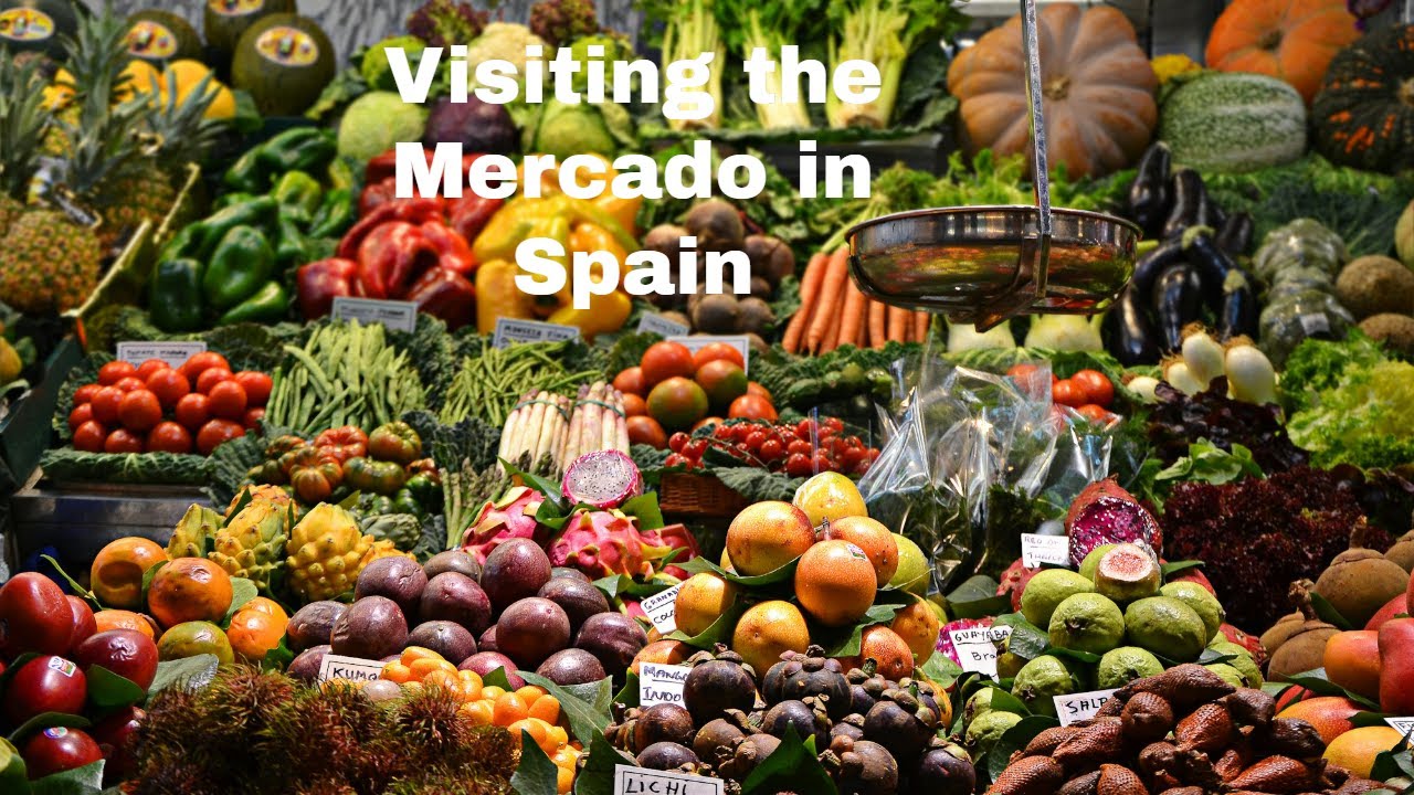 Our local indoor market in Spain
