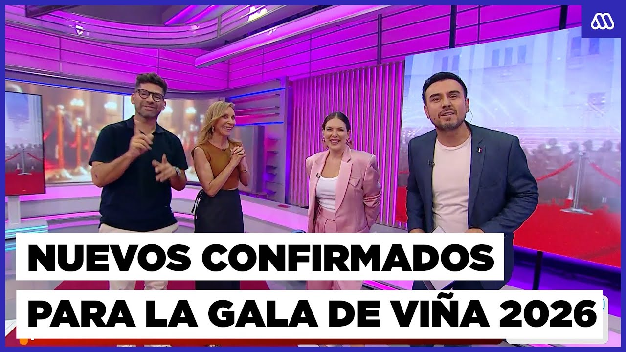 ¡YA NO QUEDA NADA!: ESTOS son los NUEVOS confirmados para la GALA DE VIÑA 2026