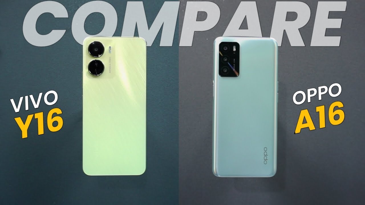 DUEL HP FAVORIT NETIZEN..!! VIVO Y16 VS OPPO A16 MENDING YANG MANA