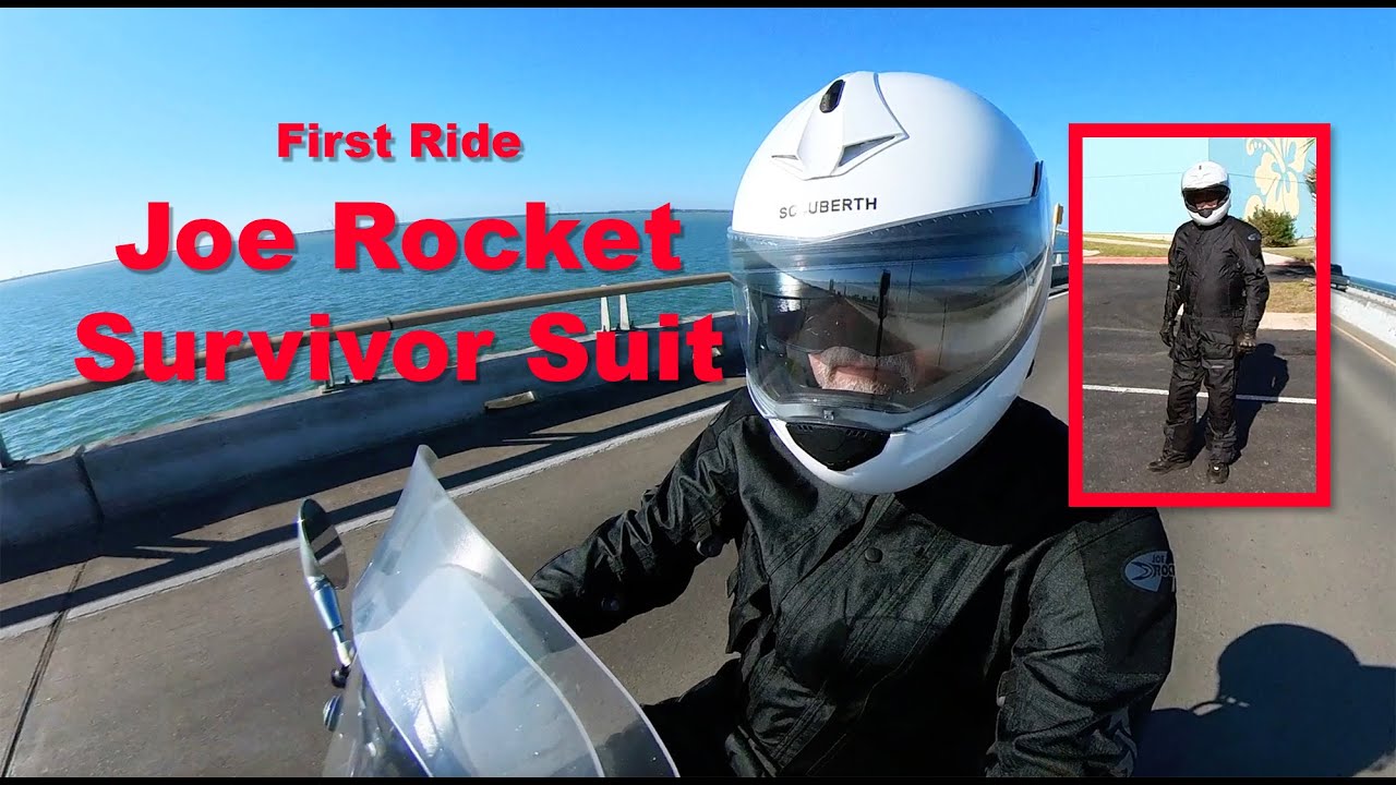 First Ride with the Joe Rocket Survivor Suit
