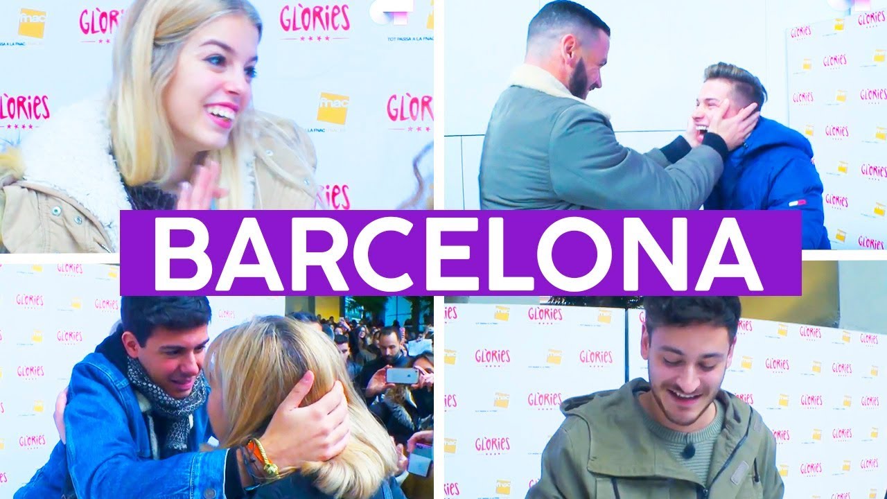 FIRMA DE DISCOS en BARCELONA con ALFRED, CEPEDA, RAOUL Y NEREA | OT 2017