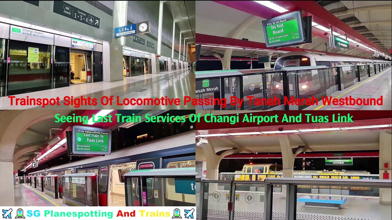 [Trains In Action] SMRT East West Line And Changi Airport Last Train Spottings And Locomotives