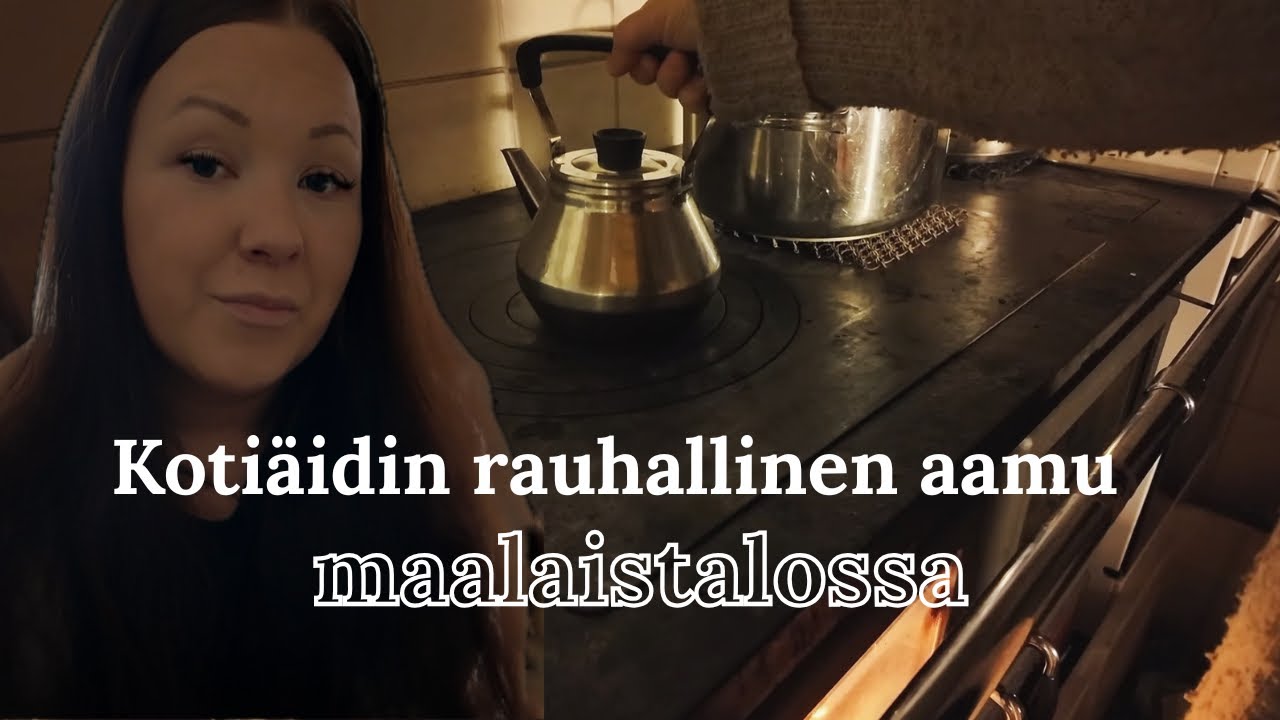 Rauhallinen aamu maalaistalossa | Raskausviikko 20 ja imetyksen lopetus 🏡🤰🏻