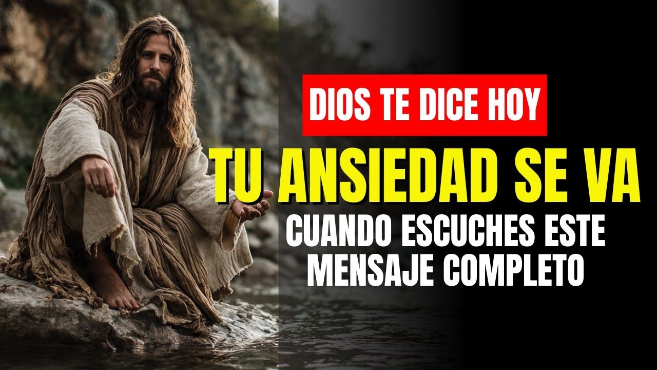 DIOS DICE: Tu ANSIEDAD se va al escuchar estas palabras de paz | MENSAJE DE DIOS HOY