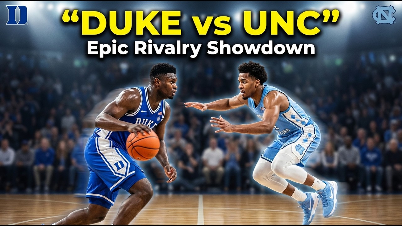 Duke 🔵 vs UNC 🏀 Clash Epic