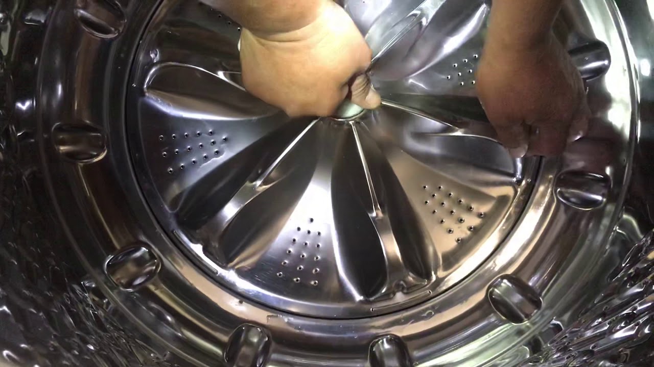 Samsung Top load Washer drum cleaning 2 of 3