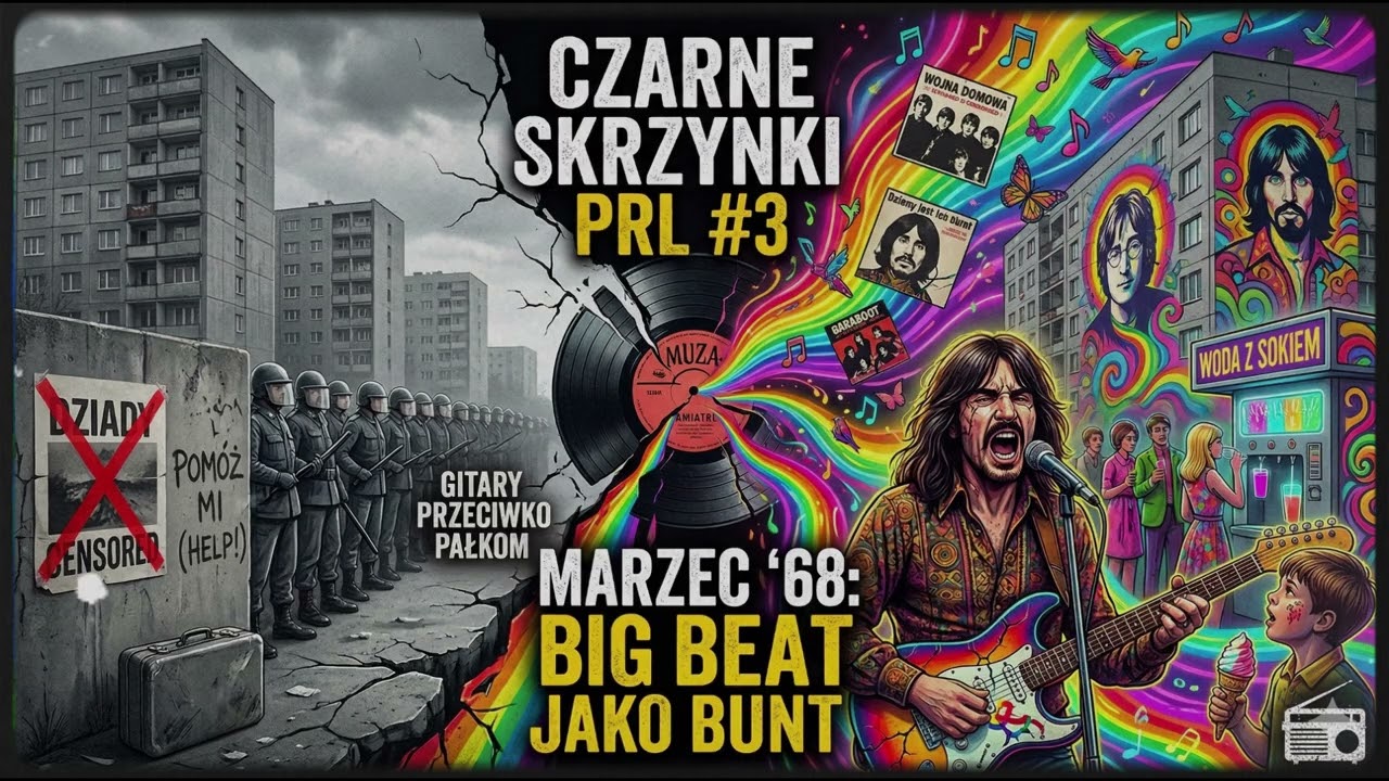 Marzec '68: Jak big beat stał się symbolem wolności | CZARNE SKRZYNKI PRL #3