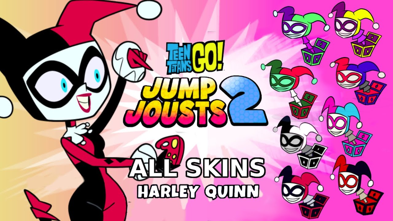 Jump Jousts 2: Harley Quinn - All Skins (CN Games)