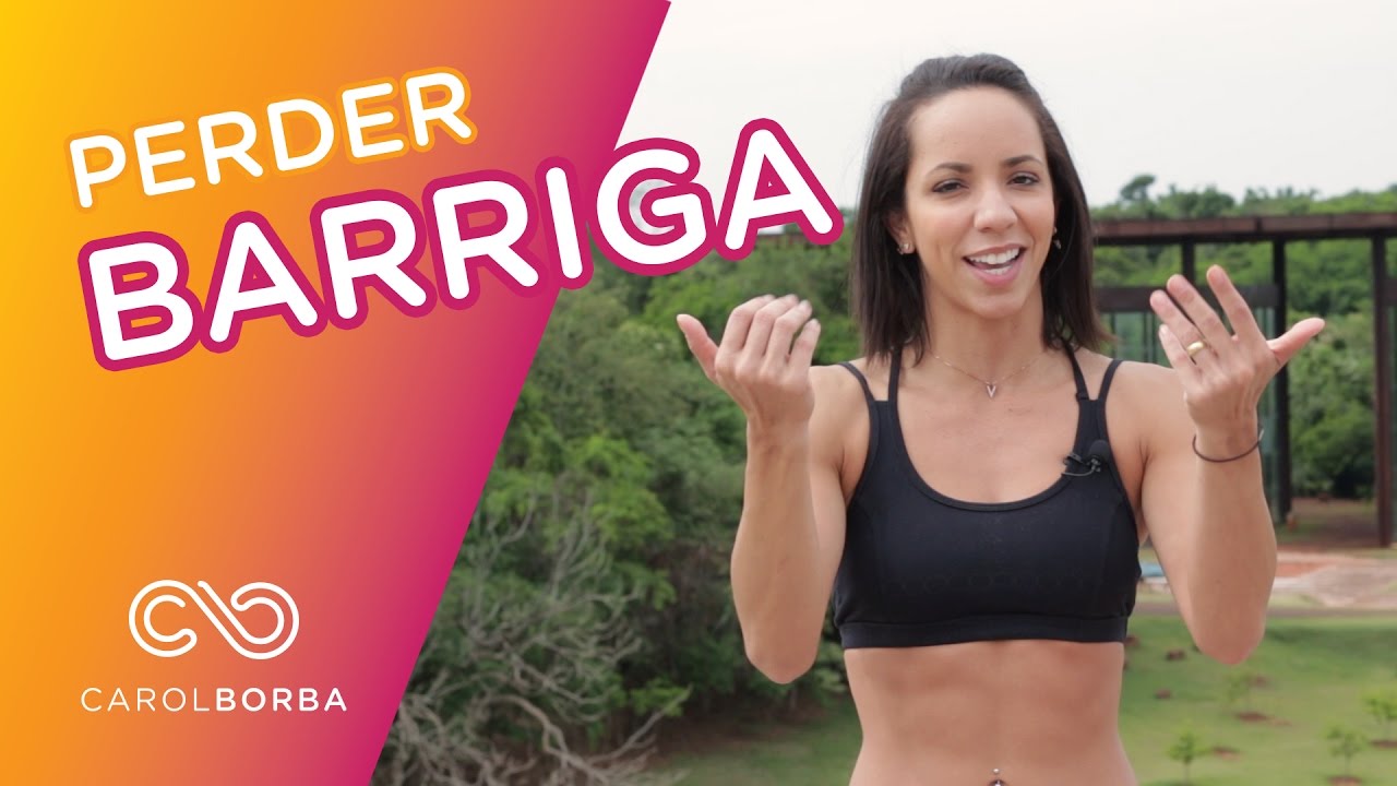 🔥 MELHOR treino para perder barriga RÁPIDO - Carol Borba