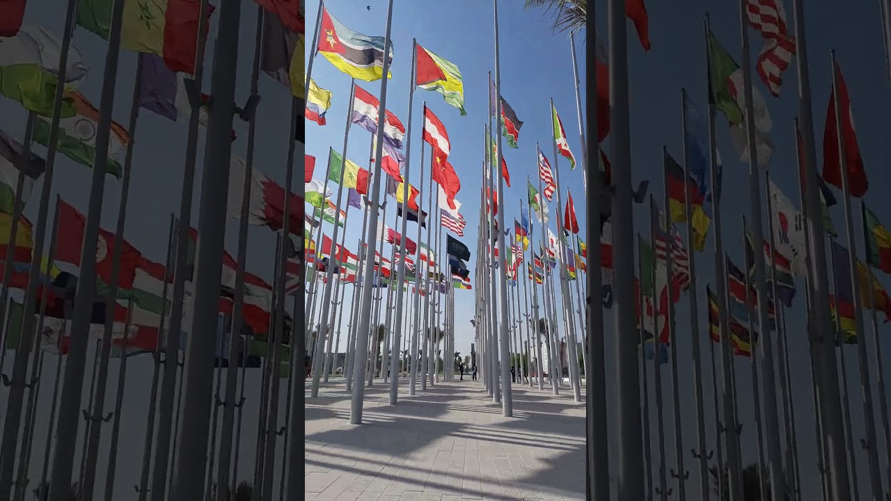 Flag Plaza @ Corniche #FIFAWorldCupQatar022 #Qatar2022 #flagplazacorniche #amazingqatar #qatarliving