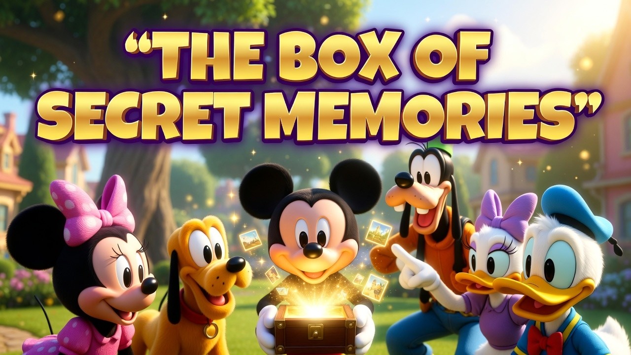 🎁 Mickey Mouse and the Secret Memory Box | Magical Kids Story 🐭✨