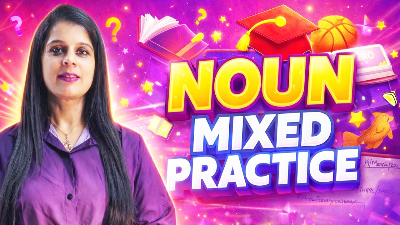 Noun Mixed Practice | Proper, Common, Collective & Abstract Nouns | English Grammar Lesson #noun