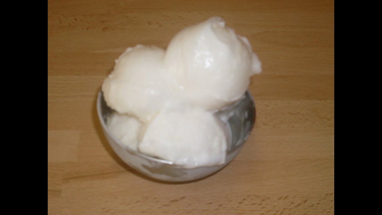 Comment faire le SORBET AU CITRON ? Recette de sorbet (glace)
