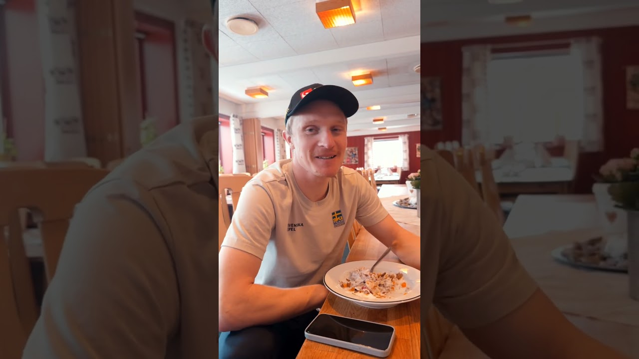 Jens Burman och Calle Halfvarsson på Hotell Bruksvallsliden